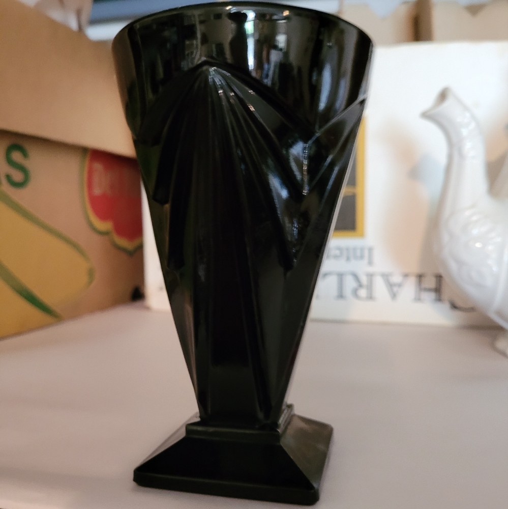8 Black Onyx Goblets